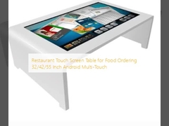 Restaurant-Touch-Bildschirm-Tisch für die Bestellung von Lebensmitteln 32/42/55 Zoll Android Multi-Touch