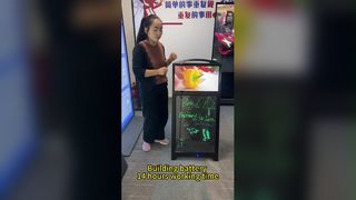 21,5-Zoll-LED-Schreibtafel für digitale Beschilderung