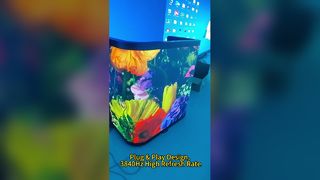 Maßgeschneiderter LED-Rezeptionstresen, höhenverstellbar