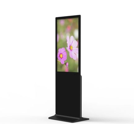 43 55 Zoll Innenraum Freistehende Kapazität Touchscreen Kiosk Digitale Beschilderung und Displays mit Gesichtserkennungskamera