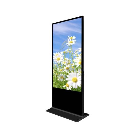 55 Zoll Indoor LCD Interaktive Touchscreen Digital Signage Kiosk Werbe-Medien-Player für Schaufenster