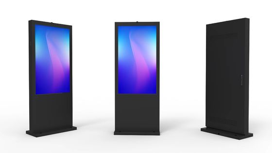 55 Zoll 65 Zoll Outdoor LCD Werbung Digitale Beschilderung Stehende Touch LCD-Display