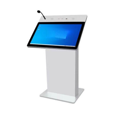 Hochhelligkeit 350 Cd/m2 Multimedia Podium Lectern mit Intel i5 6th CPU und 178°/178° Blickwinkel für Smart Teaching