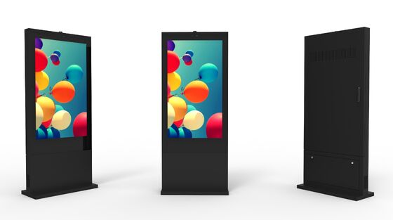 85 65 55 43 Zoll Outdoor LCD Digital Signage mit 2500Cd/m2 Helligkeit und 178°/178° Blickwinkel
