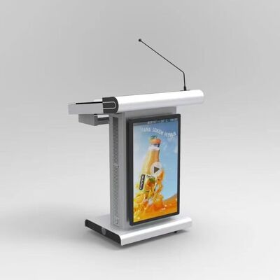 Moderne Multimedia-Podium mit Intel i5 6th Prozessor 23.6 Zoll Display und 350 Nits Helligkeit für Konferenzräume