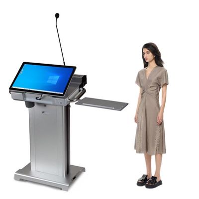 Digital Multimedia Podium Audio-Visuelle Smart Lectern mit Mikrofon und Lautsprecher