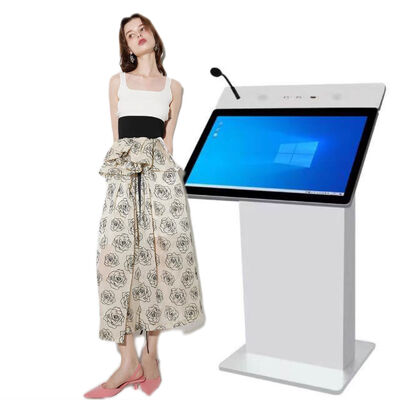 E Klassenzimmer Multimedia Podium mit 350 Nits Helligkeit Intel i5 6. Generation und 8 GB RAM Smart Digital Podium