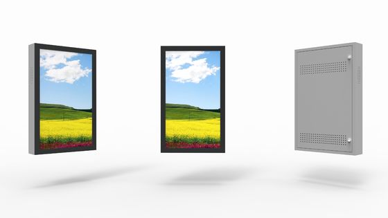Wandmontierte digitale Werbebildschirmspieler für den Außenbereich 2 Jahre Garantie