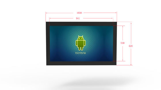 Intelligentes Wandbildschirm Vertikale Werbung Digitale Beschilderung Touchscreen
