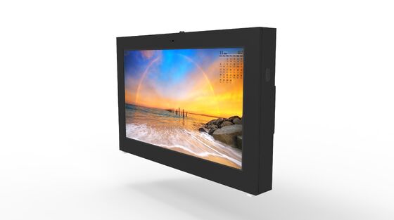 43 Zoll wasserdichtes Outdoor-LCD-Display mit 2500 Nits Helligkeit für Digital Signage-Werbung