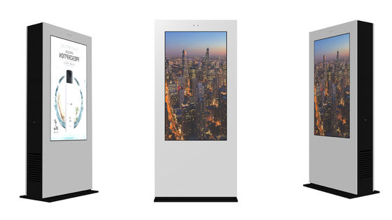 Smart Outdoor LCD Digital Signage LCD kommerzielle Anzeige 4k Totem Kiosk Touchscreen