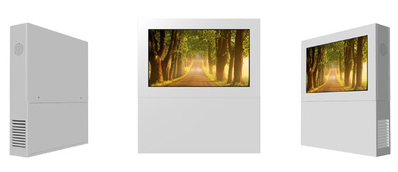 Wasserdichter Touchscreen-Digital-Signage-LED-Display-Außenkiosk mit hoher Helligkeit und 2500 cd/m²