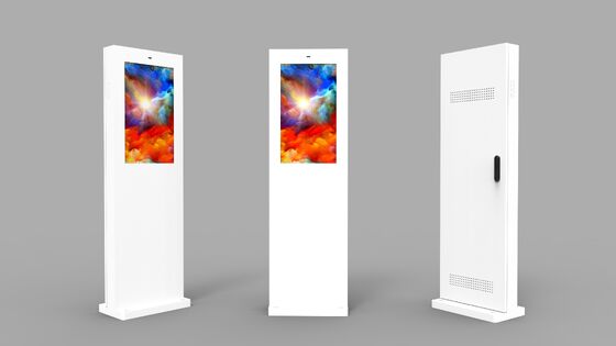 IP65 Wasserdichtes, wandmontiertes Digital Signage-Display mit 2500 CD/m² Helligkeit für Außenwerbung