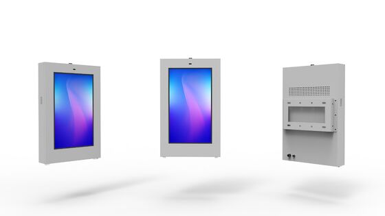 Wasserdichter Touchscreen-Digital-Signage-LED-Display-Außenkiosk mit hoher Helligkeit und 2500 cd/m²