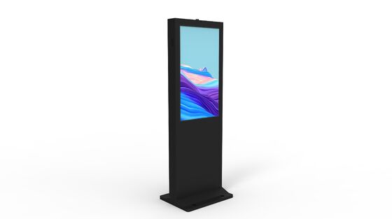 55-Zoll-Digital Signage für den Außenbereich mit 2500 Cd/m2 Helligkeit und Touchscreen für Werbe-Kiosk