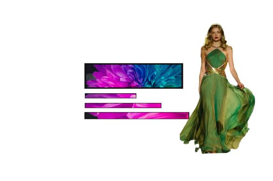 Wandmontiertes Regal Rand-LCD-Bildschirm, Stretched Bar-Typ-LCD-Display für den Supermarkt Mall