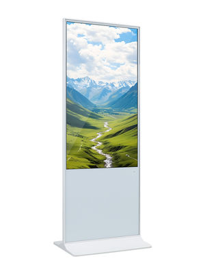 Bestseller Smart Kiosk Vertikal Totem Boden Stehender Touchscreen LCD Werbebildschirm Digitale Beschilderung