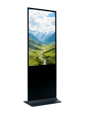 Bestseller Smart Kiosk Vertikal Totem Boden Stehender Touchscreen LCD Werbebildschirm Digitale Beschilderung