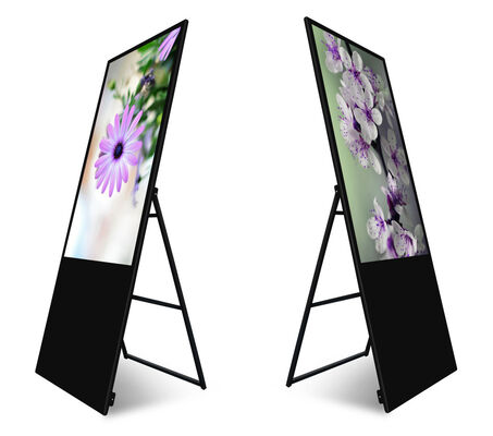 Interaktives 55-Zoll-Touchscreen-Digital-Signage-Display mit LCD-Werbeplayer mit 350 Nits Helligkeit
