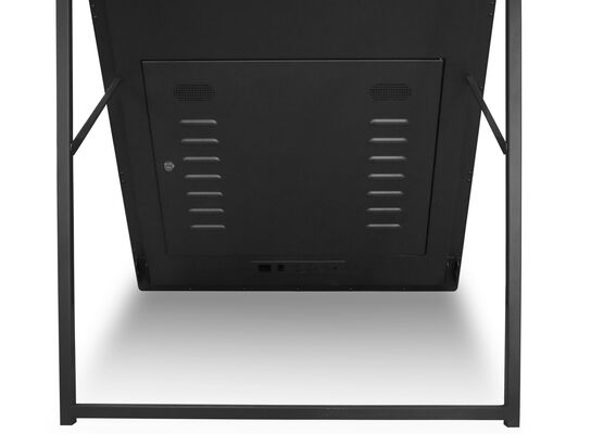 Bodenstehendes Digital-Signage-Display mit Quad-Core-Cortex-A17, 350 Cd/m² Helligkeit und 178°/178° Betrachtungswinkel-Touchscreen-Kiosk
