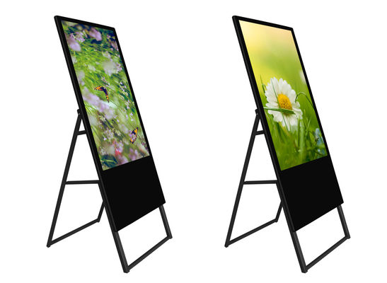 Innenraum Smart Kiosk Vertikales LCD Werbebildschirm Interaktives Panel Digitale Beschilderung Totem Fußboden Stehender Touchscreen Android
