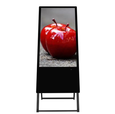 Smart Kiosk Vertikales LCD-Signalbildschirm Digitale Beschilderung Totem Boden Stehender Touchscreen
