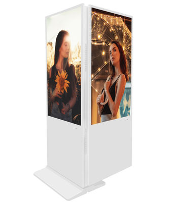 43 Zoll Indoor Standing LCD Werbebildschirm 350nits Helligkeit