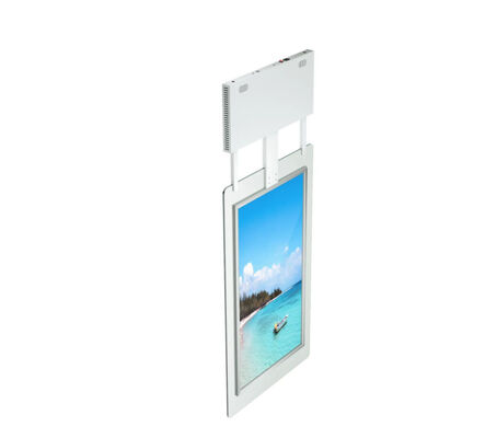 55 Zoll hohe Helligkeit Hängende Digitale Beschilderung LCD-Bildschirm für Werbung