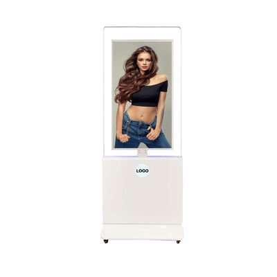 55-Zoll-Boden-Digital-Signage-Display mit 350 Cd/m² Helligkeit und Quad-Core-Cortex-A17-CPU