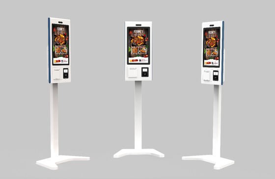 21.5 Zoll Touchscreen Selbstbedienungskiosk mit Quad-Core Cortex-A17 und 350 Cd/m2 Helligkeit für Fastfood-Bestellungen