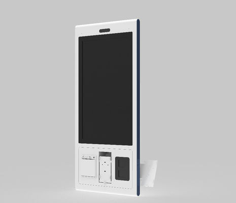 Android-Zahlungskiosk-System 27 Zoll Restaurant Selbstbedienung Bestellkiosk mit thermischem Druck Selbstbedienung elektronischer Kiosk