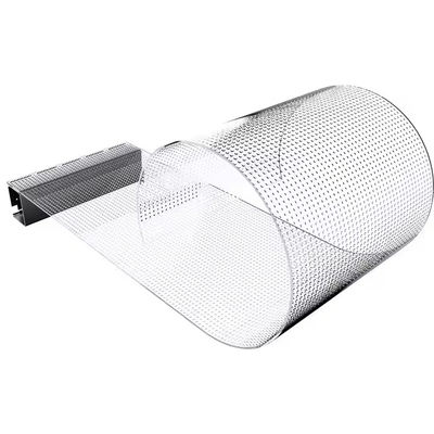 2.7mm Ultra-Dünnglas Vorhang Wand LED Film Bildschirm 5000nits Helligkeit 80% Lichtdurchlässigkeit IP65