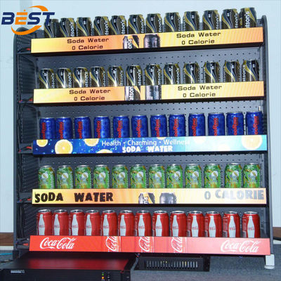 Optimierte LED-Stretchbar-Anzeige für mittlere Sichtweite P1.8 Pixel Pitch 500CD/M2 Helligkeit 21mm Schlankes Profil