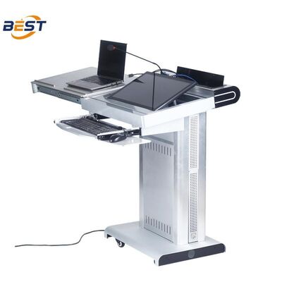 8 GB RAM Smartboard Podium mit 350 Cd/m2 Helligkeit und Multi Points Foil Touch für den Unterricht