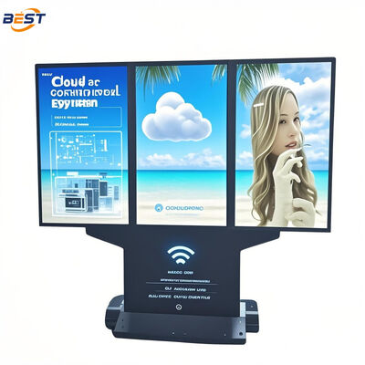 Digital Signage im Freien mit IP66 Wasserdichtheit, 50000 Stunden Lebensdauer und Multi-OS-Kompatibilität für Android Windows Linux
