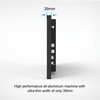 Außen-LCD-Digital Signage mit 30 mm Dicke IK10 gehärtetem Glas und IP66 Wetterfest für Werbung