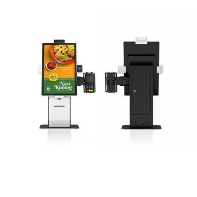 Selbstbedienung Bestellung Kiosk Hotel Check-in Barzahlung NFC Außen digitale Beschilderung