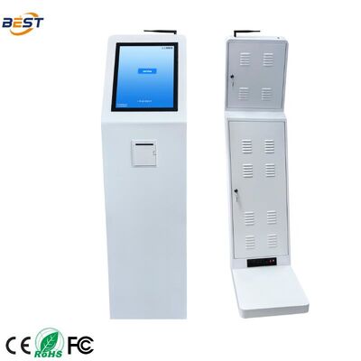 LCD-Touch-Bildschirm-Warteschlange-Management-System Ticketspender-Maschine mit thermischem Druck und mehreren Sprachen