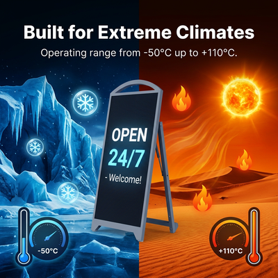 P2.5 Outdoor-LED-Mobildisplay | Batteriebetriebenes Schild mit hoher Helligkeit und 4500 Nits