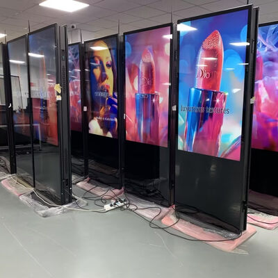 Bodenstehendes LCD-Digital Signage für den Innenbereich | 4K-Touchscreen-Kiosk