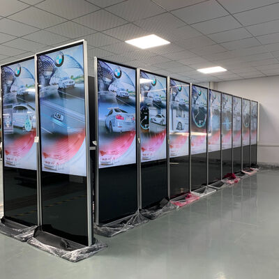 Bodenstehendes LCD-Digital Signage für den Innenbereich | 4K-Touchscreen-Kiosk