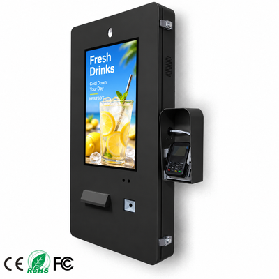 Anpassbarer Selbstbedienungs-Bestellkiosk für den Außenbereich, OEM-Abmessungen, Farbe, Terminal mit modularem Design