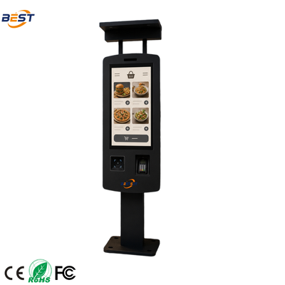32 Zoll Outdoor Drive durch Bestellkiosk IP65 2500nits Bodenstand für Fast-Food-Ketten