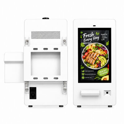Selbstbedienungs-Bestellkiosk Einbaudrucker QR-Code-Scanner