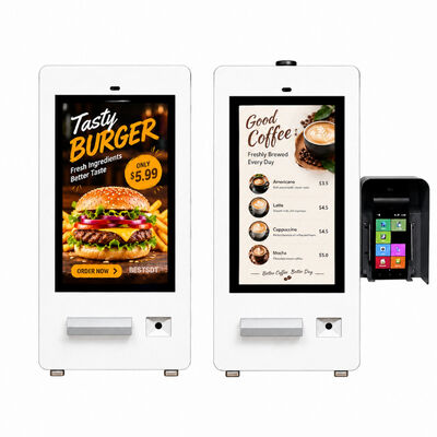 Außen-LCD-Selbstbedienungs-Bestellkiosk Automatische Helligkeit 178 Grad IPS-Touchscreen