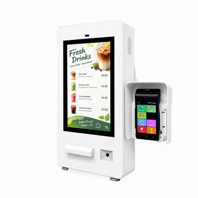 Self-Service Ordering Kiosk Android Windows Dual System Outdoor Payment Terminal
