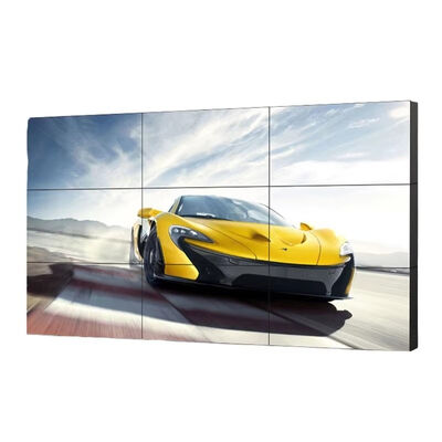 46-85 Zoll Ultra-Schmaler Rand 4K LCD-Videowand-Spleißdisplay 500 Nits 0,88 mm